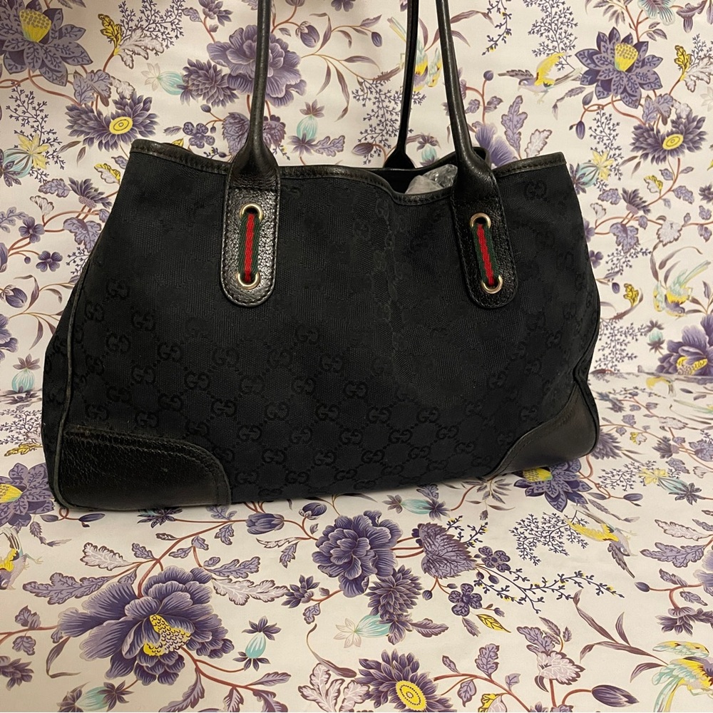 Gucci Black Elegant Tote Bag Authentic - Picture 2 of 16